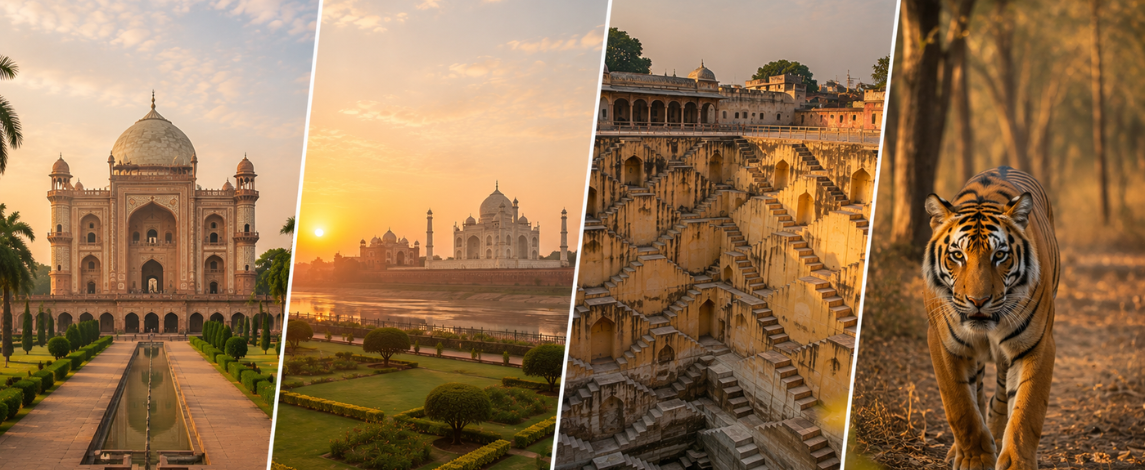 Golden Triangle Wildlife Tour India